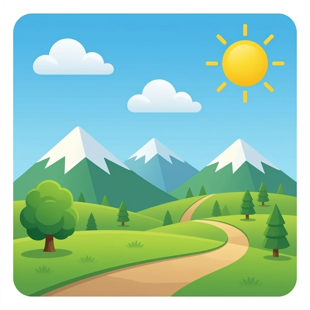 Hill emoji