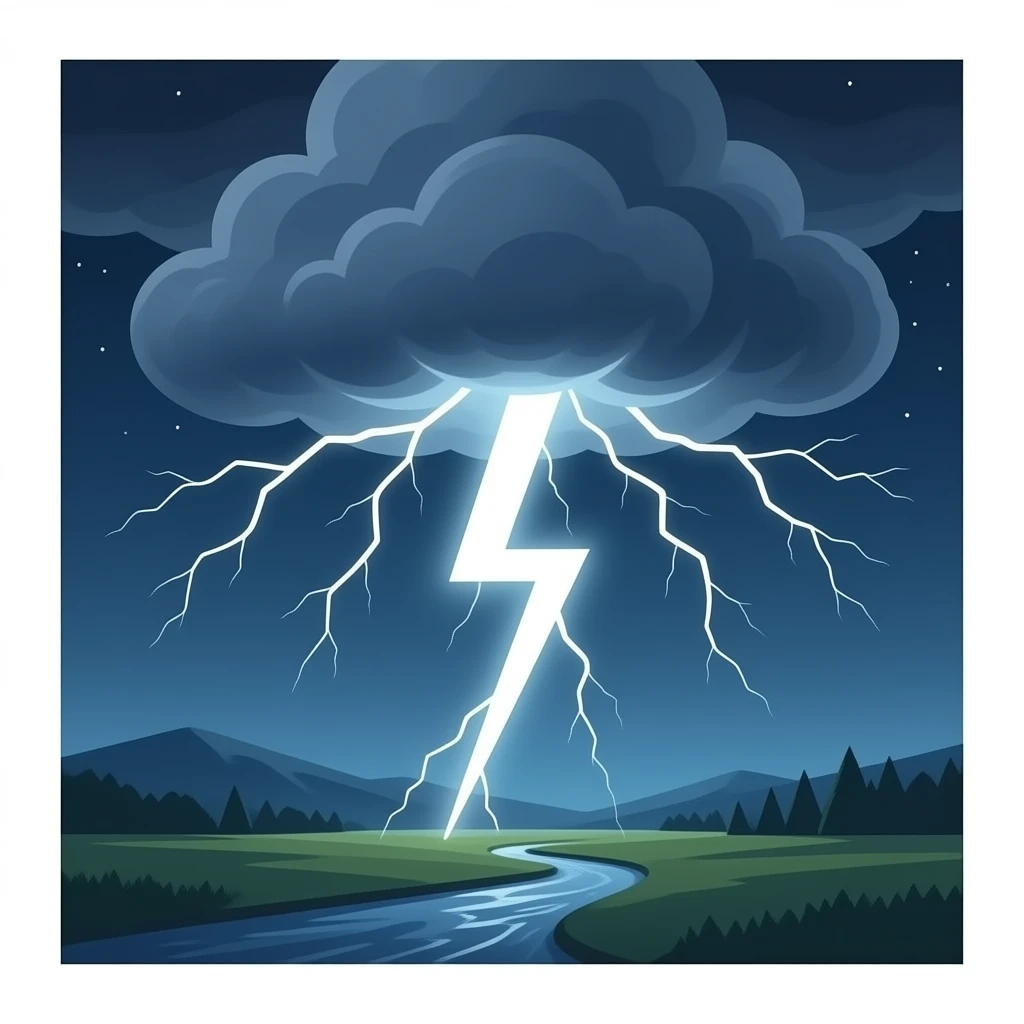 Thunder Lightning emoji