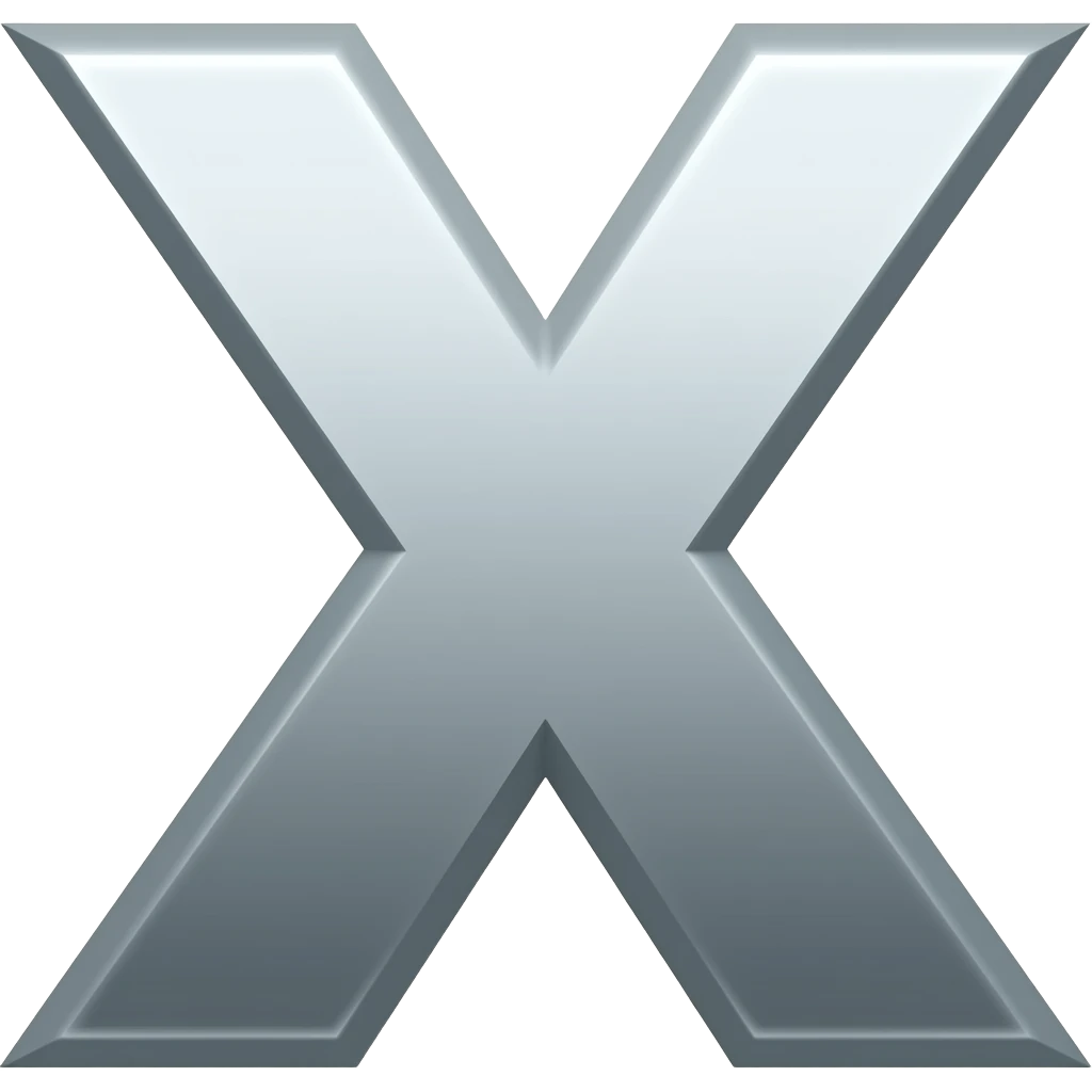 x emoji