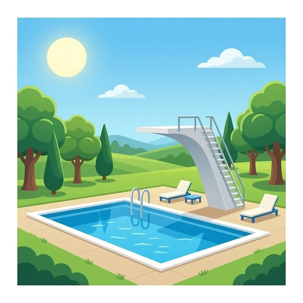 diving pool platform emoji