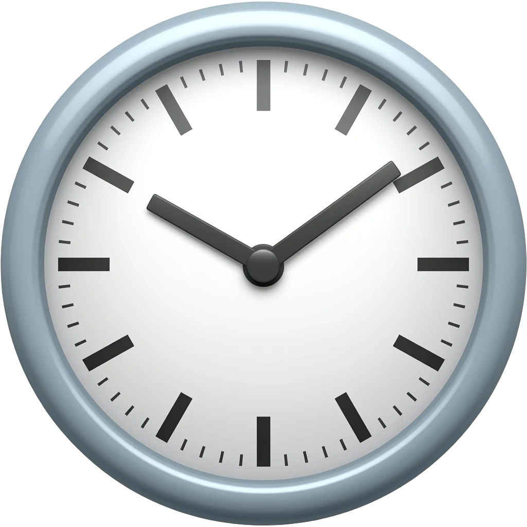 time emoji