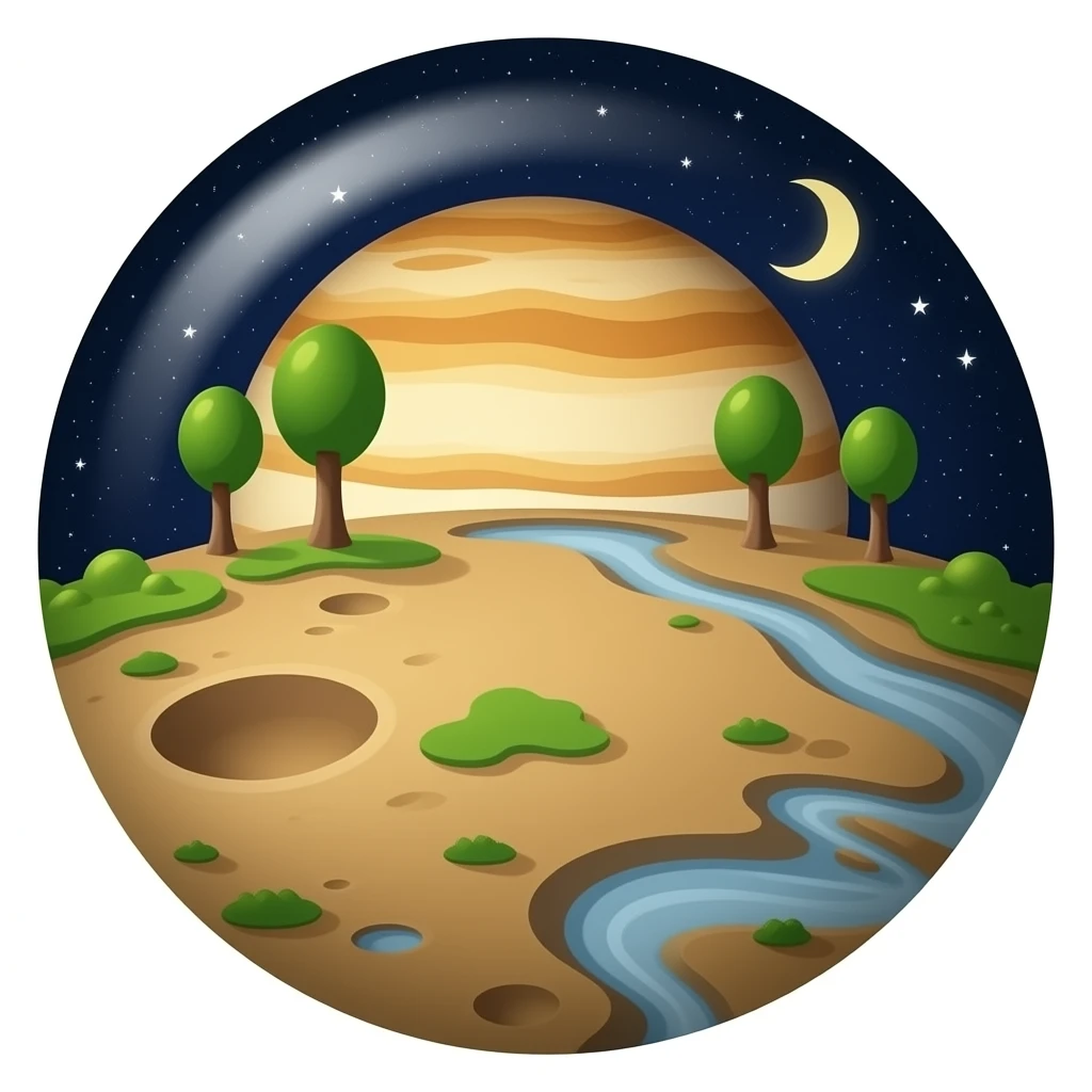 Planeta Vénus emoji