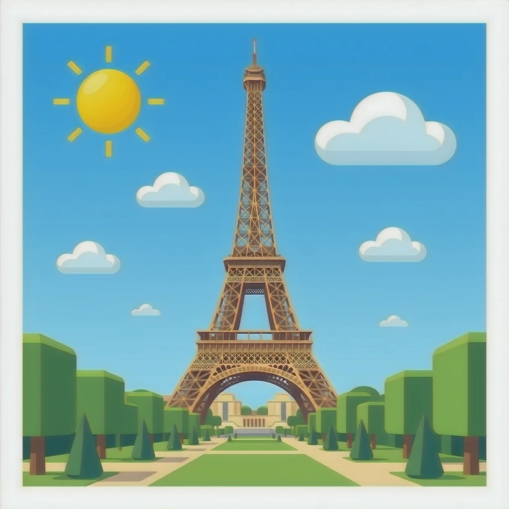 Tout Eiffel emoji