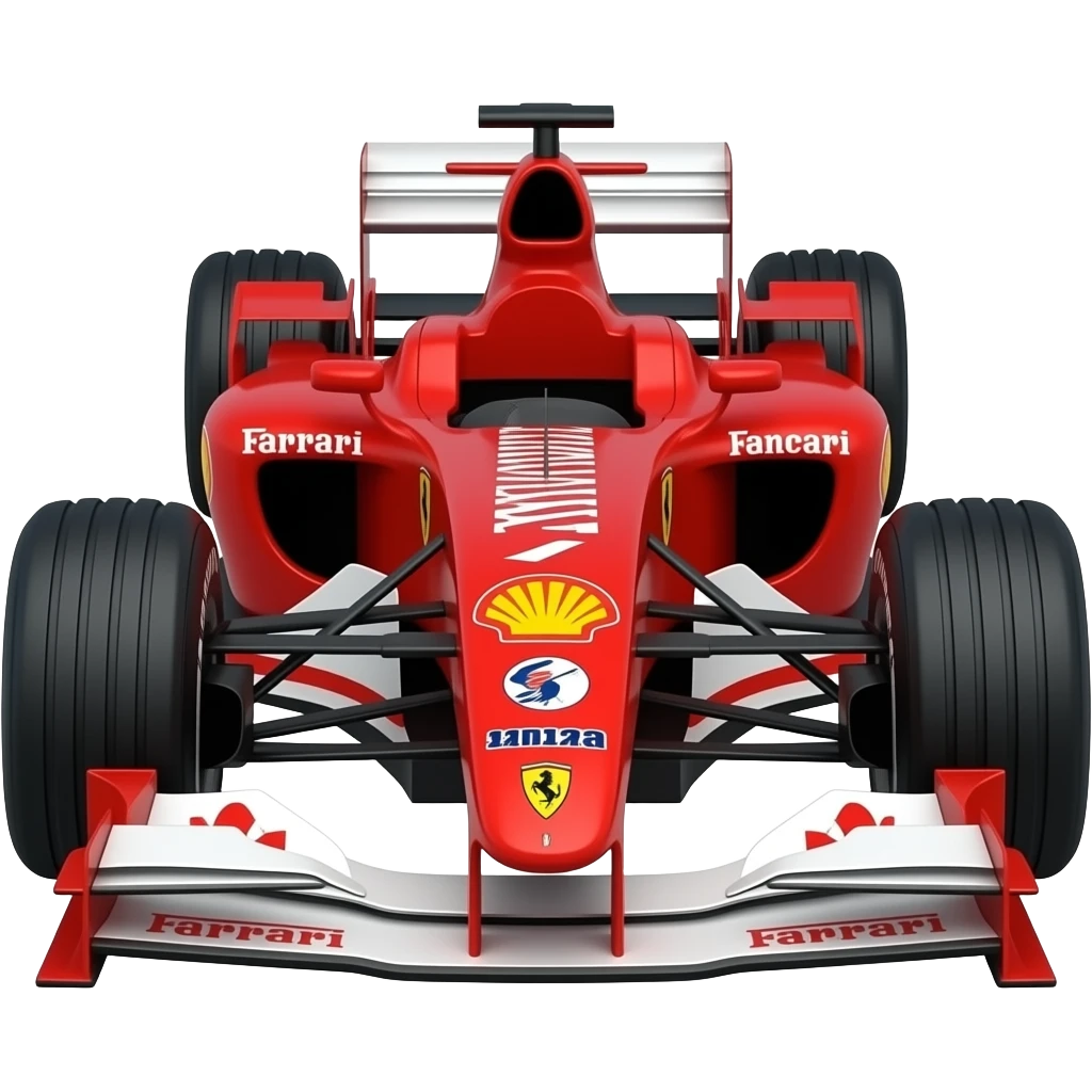 2000 ferrari f1 car in monaco track emoji