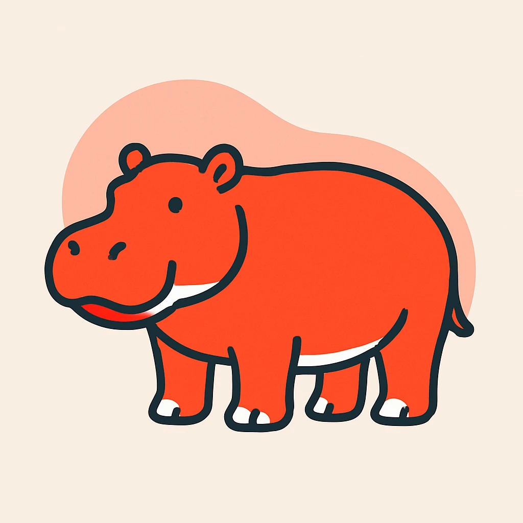 Hippopotamus emoji