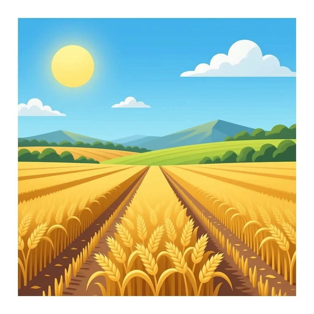 Crop Field which is redy to harvest emoji