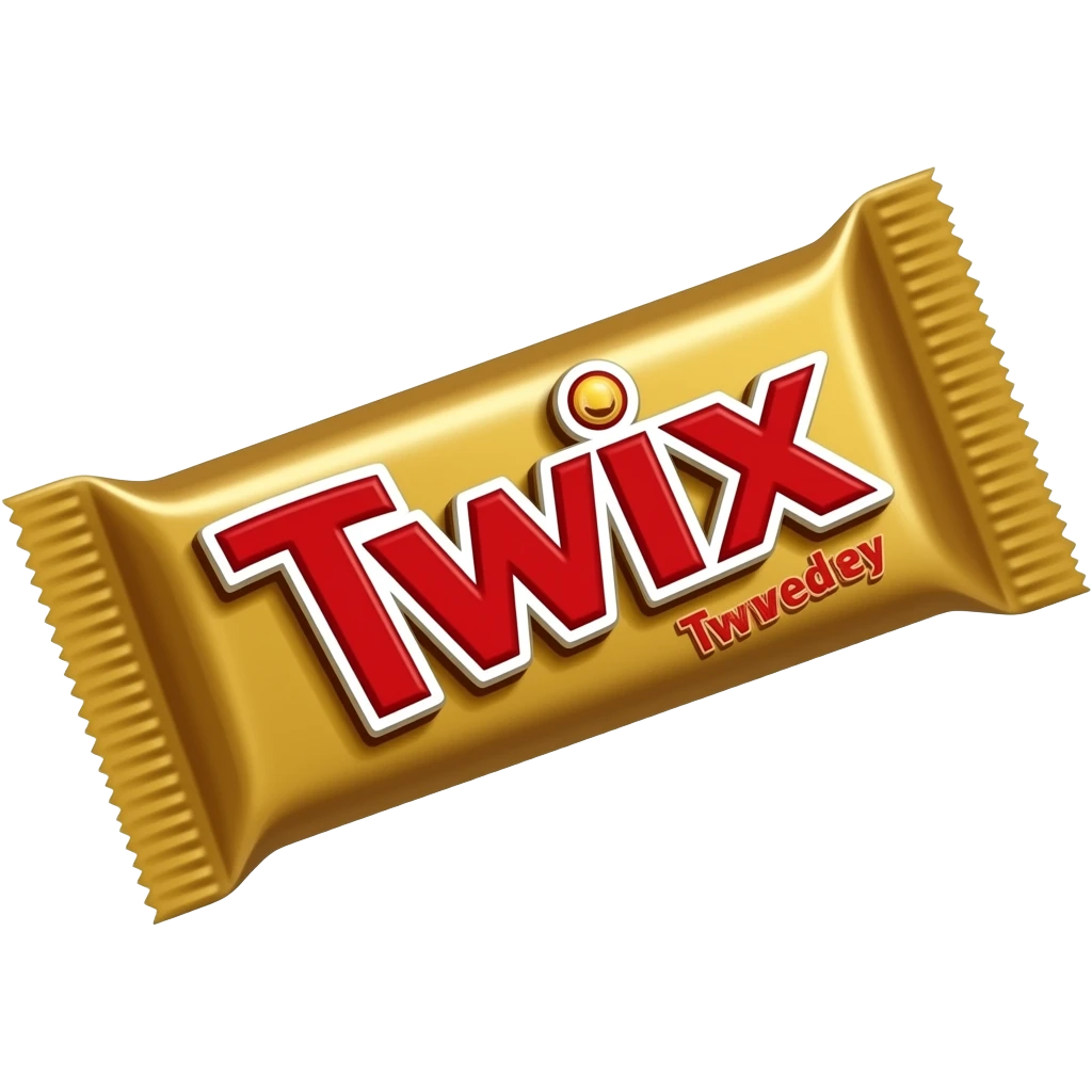 twix candy bar emoji