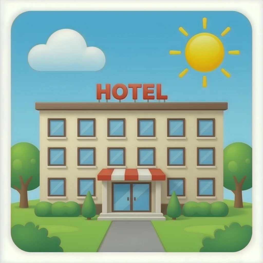 hotel emoji