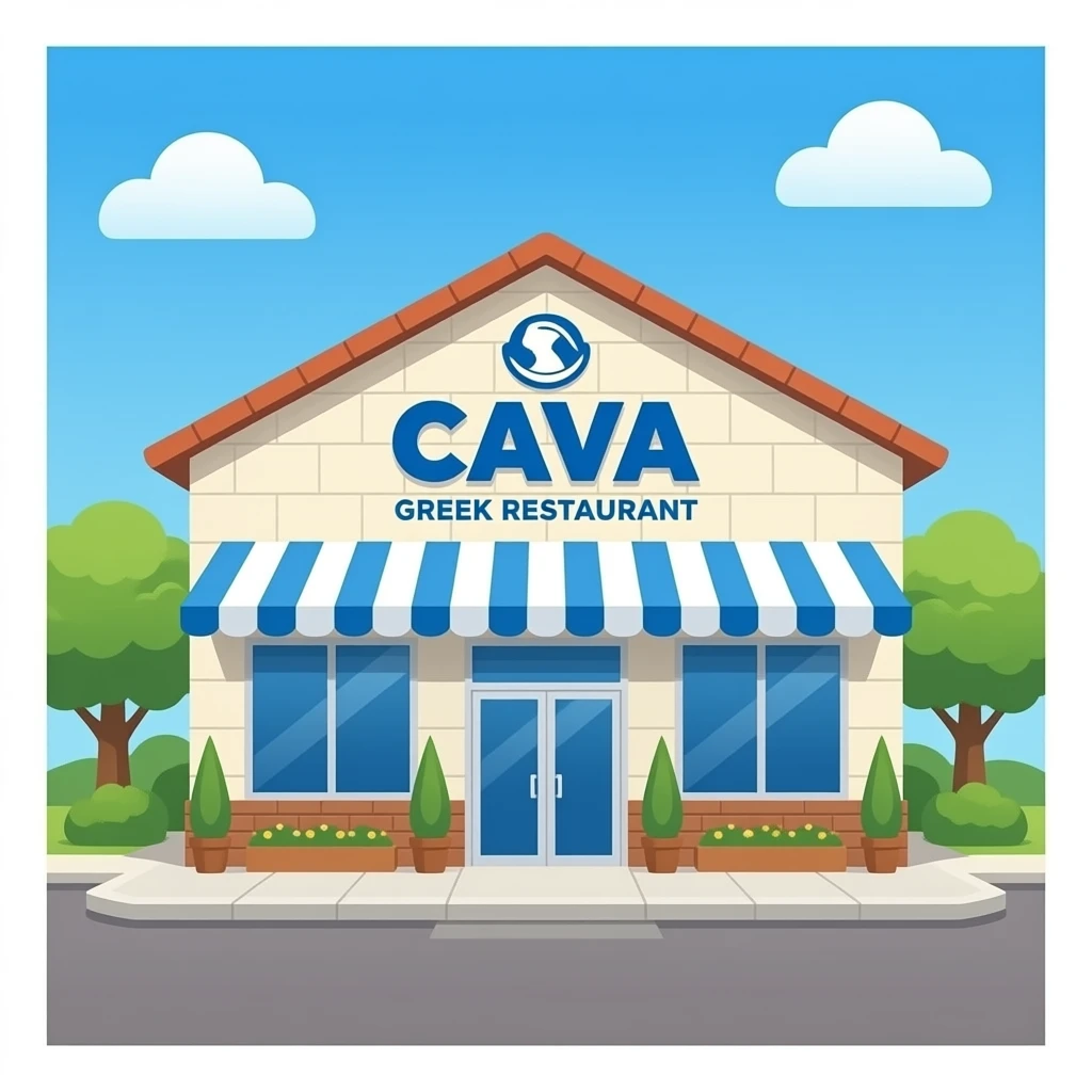 CAVA Greek restaurant chain emoji