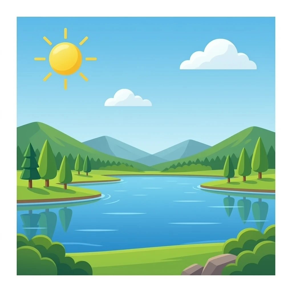 Lake emoji
