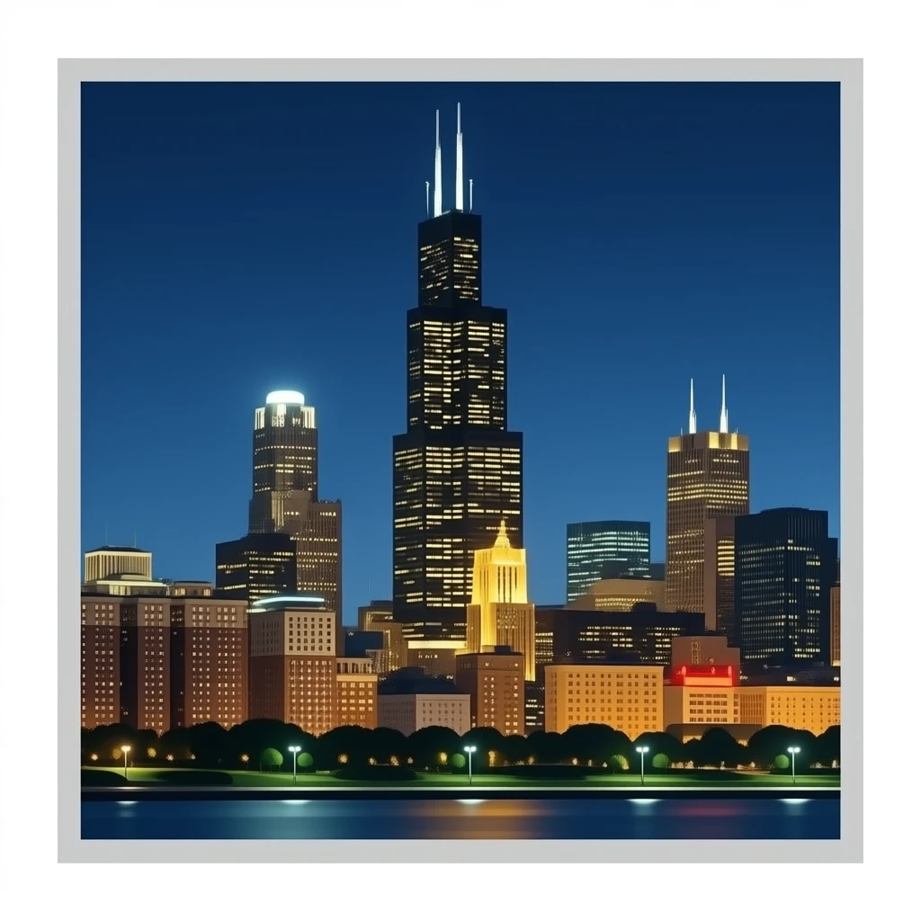 willis tower emoji