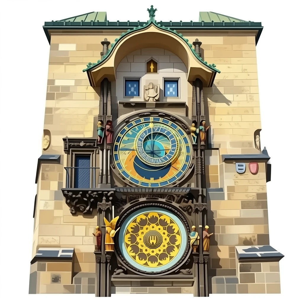 Prague Clock emoji