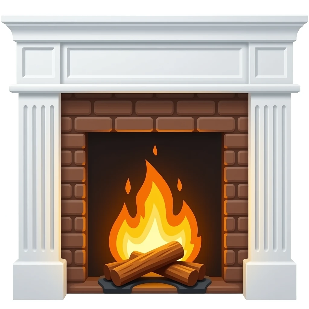 fireplace mantle emoji