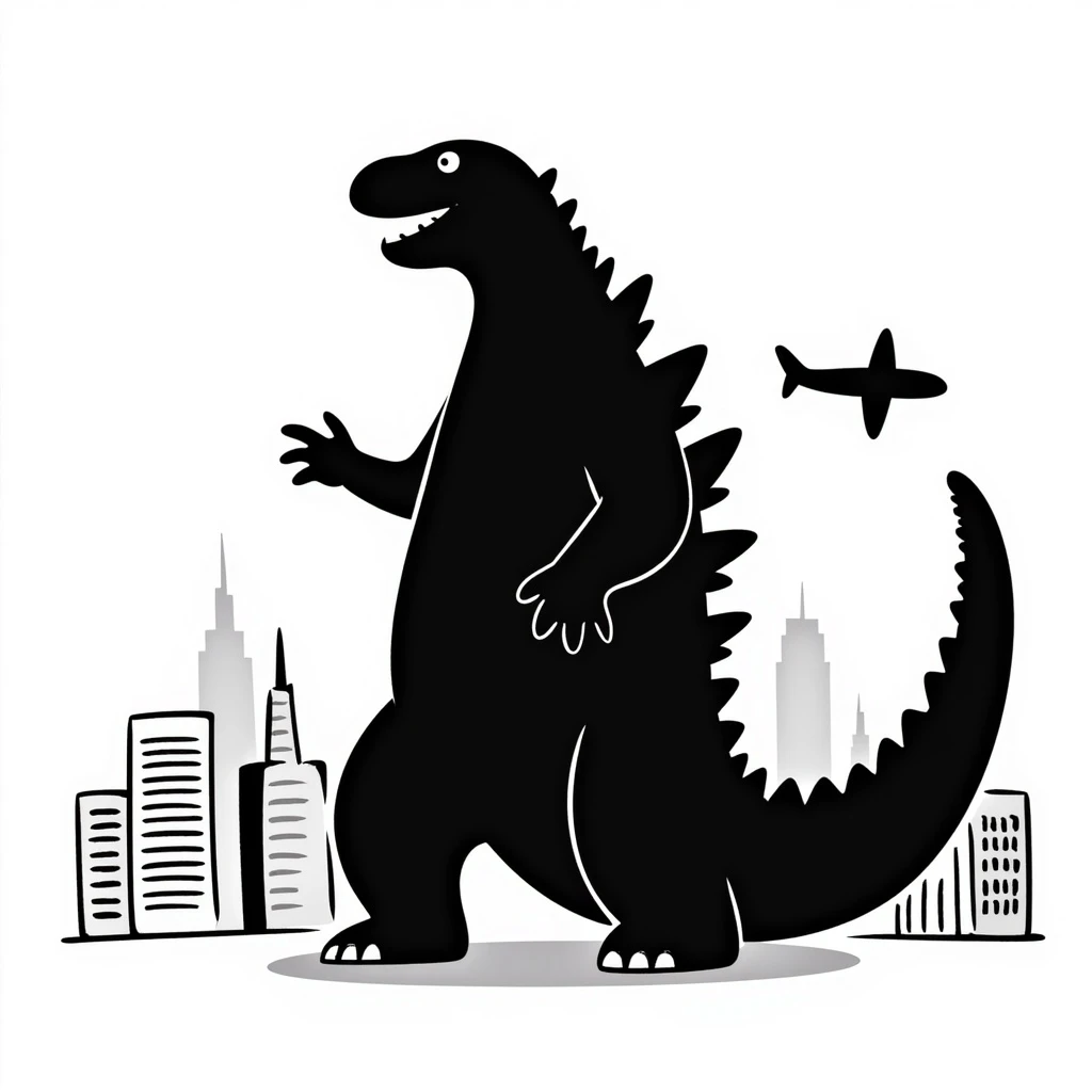 Godzilla emoji