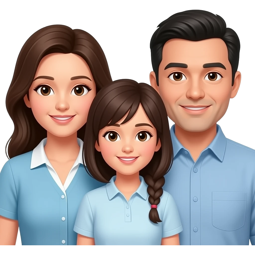 2 Mamas & 2 Papas vintage retro emoji