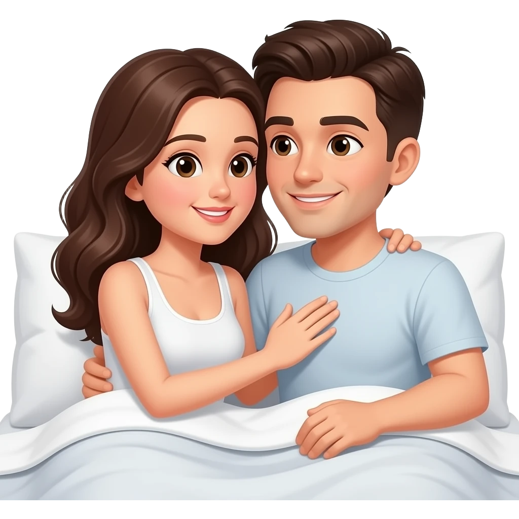 sex in bed emoji
