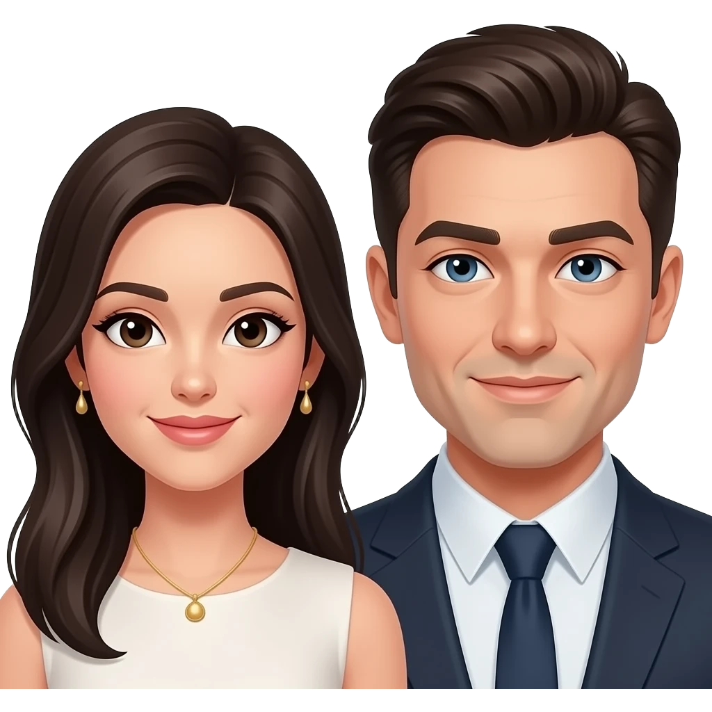 Aesthetic women & men emoji