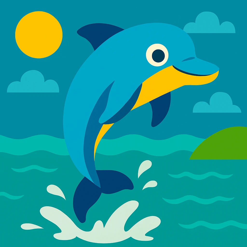 Dolphin emoji