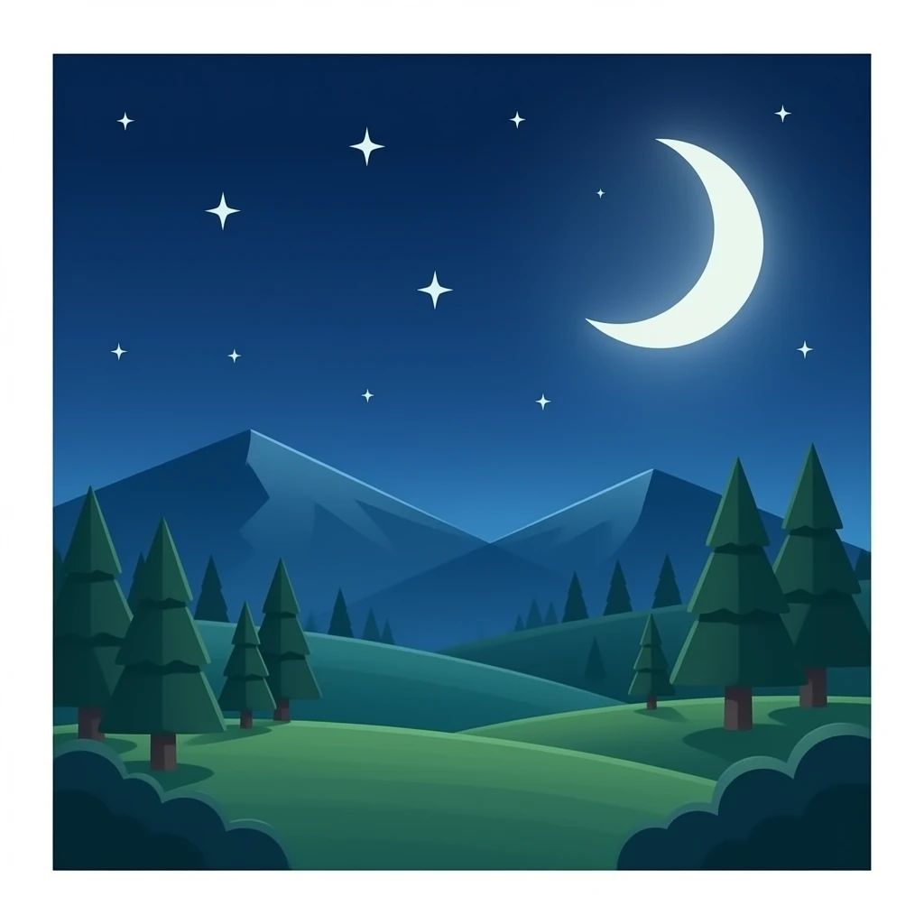 Night emoji