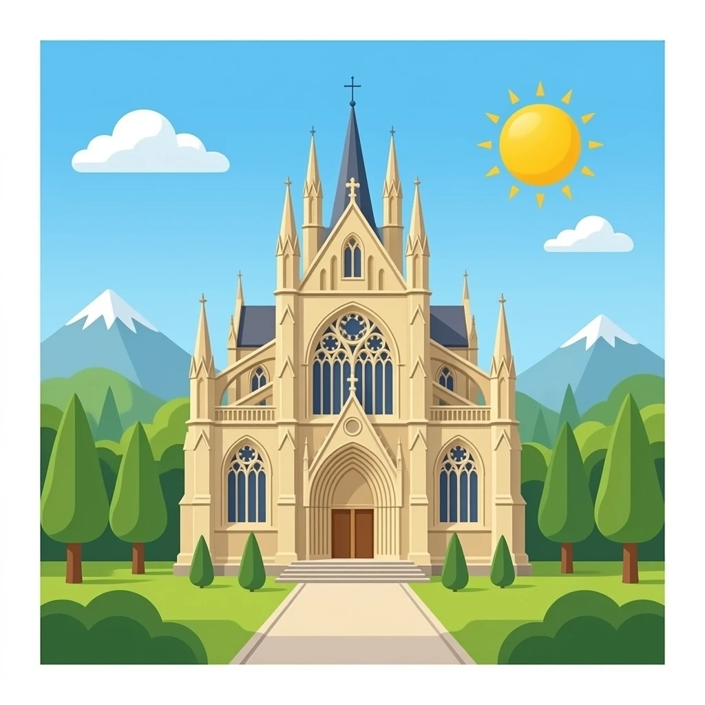 gothic cathedral emoji