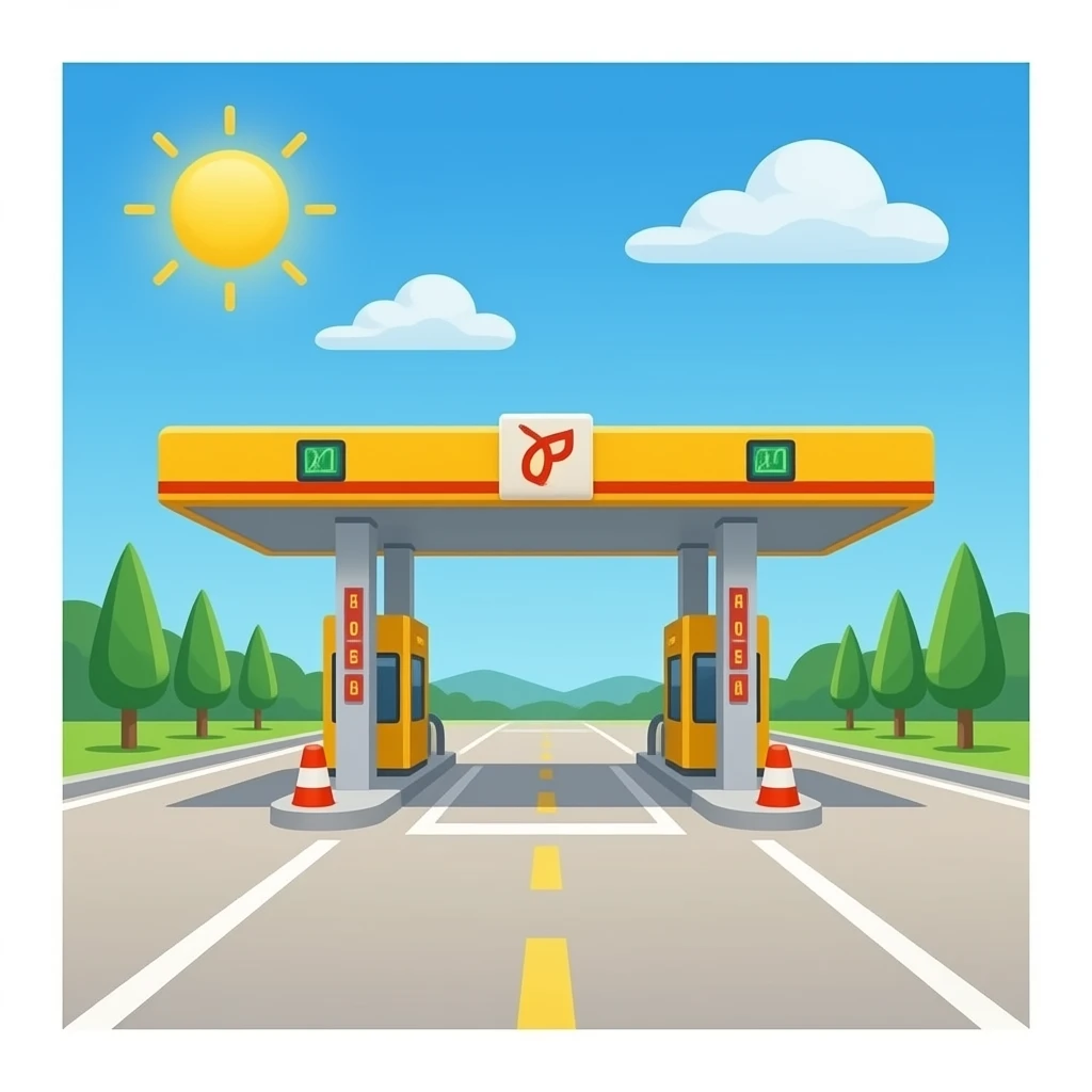 Toll emoji