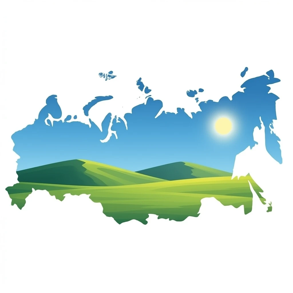 Russia map emoji
