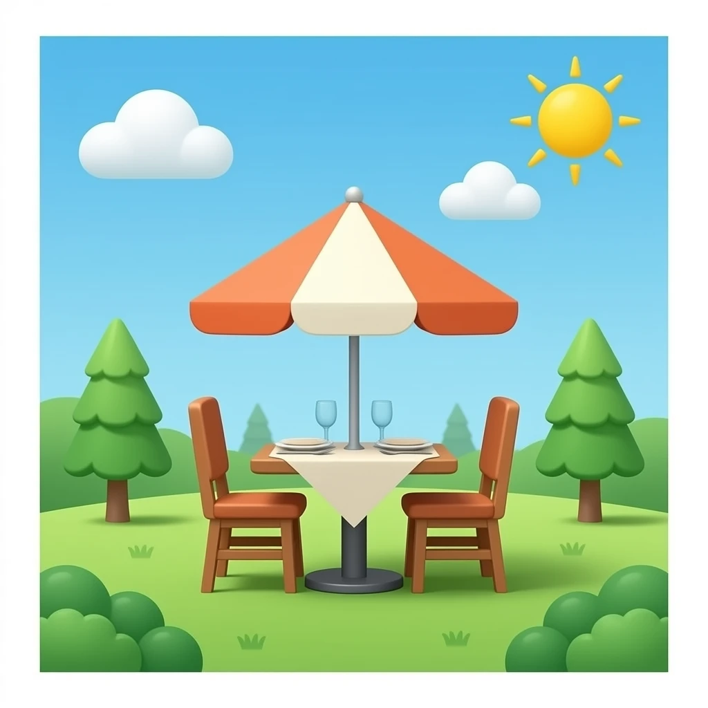 a restaurant emoji