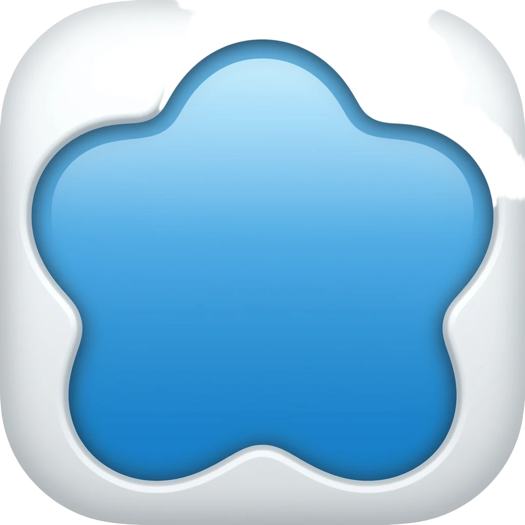 Make a blue iPad looking moji emoji