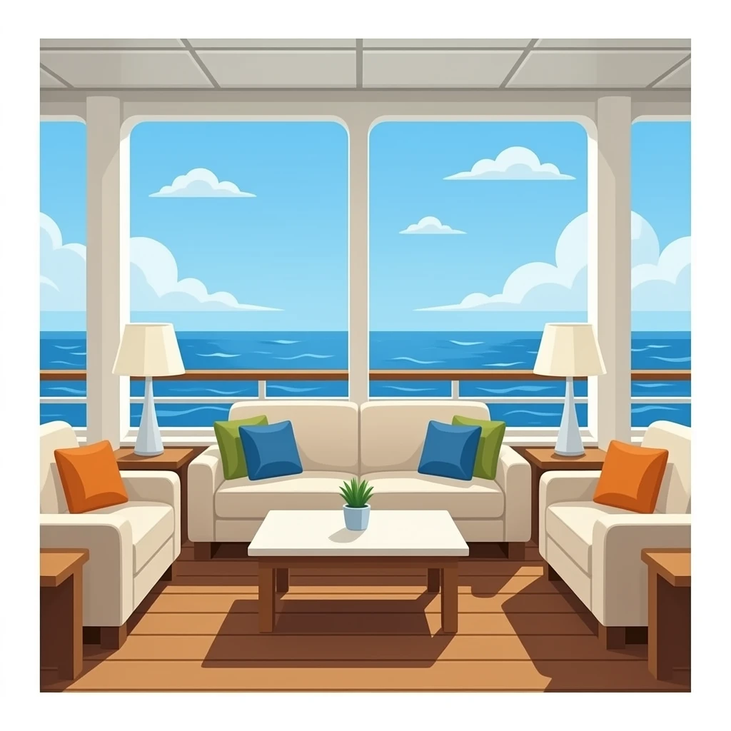 Lounge → Flagship emoji