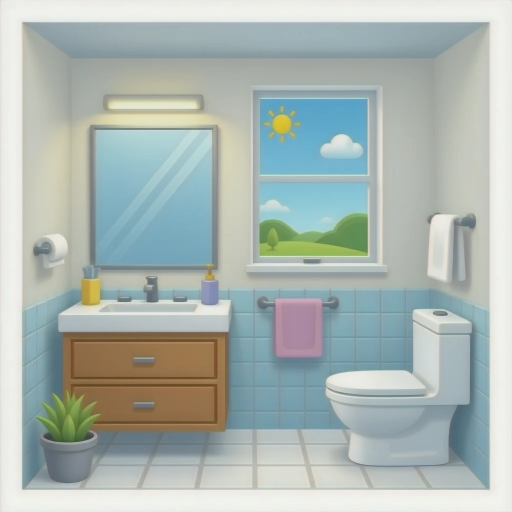 Bathroom emoji