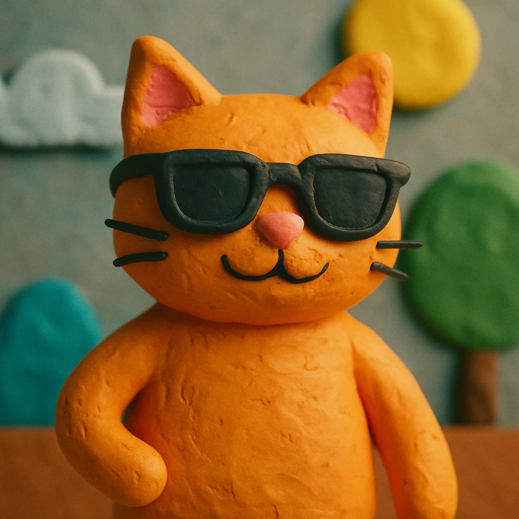 cat wearing sunglasses emoji