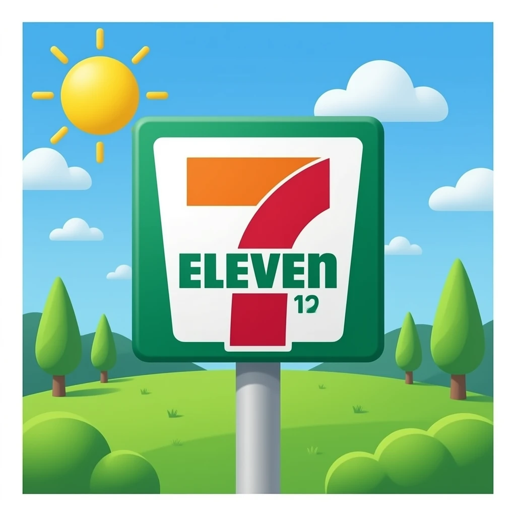 7 eleven emoji