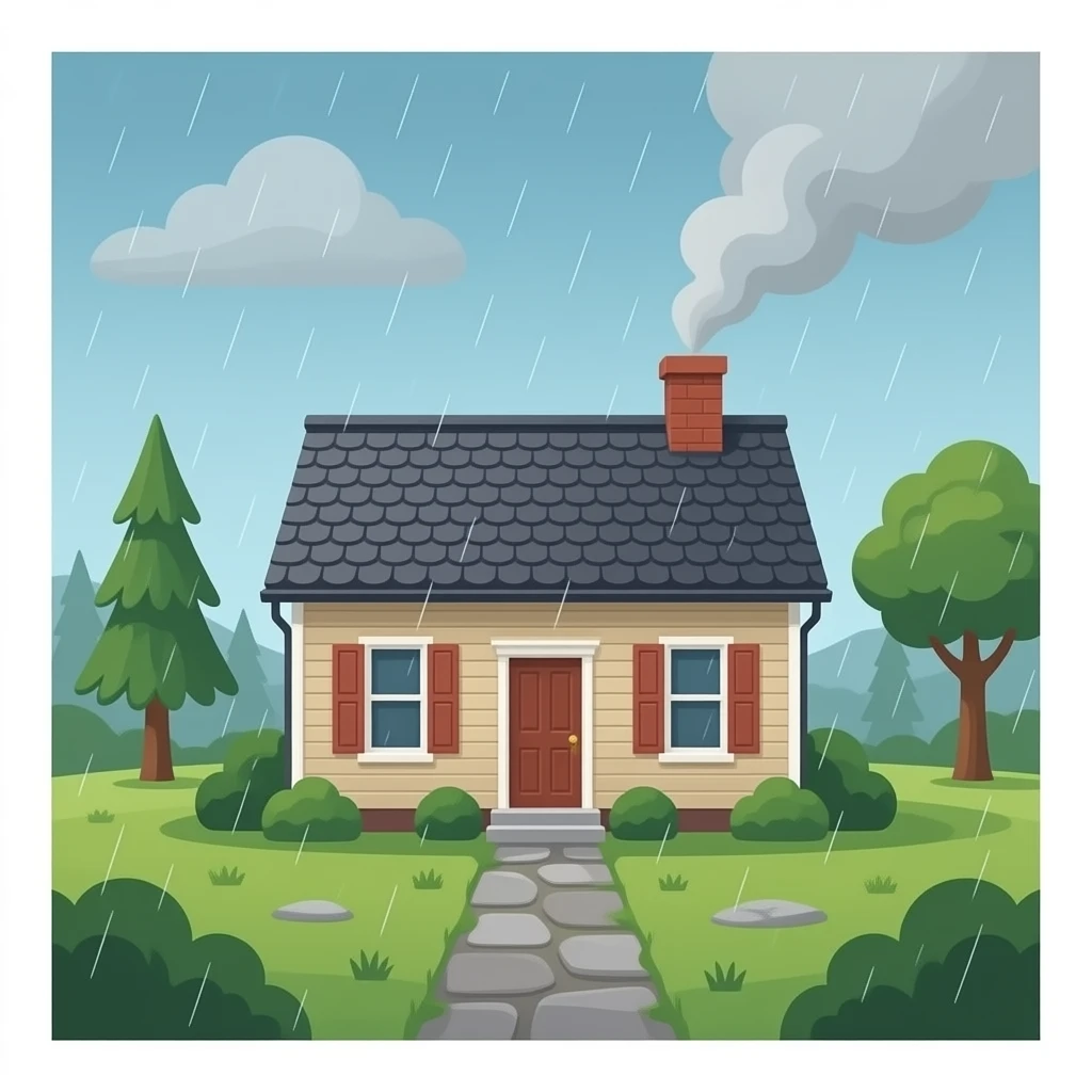 poor house emoji