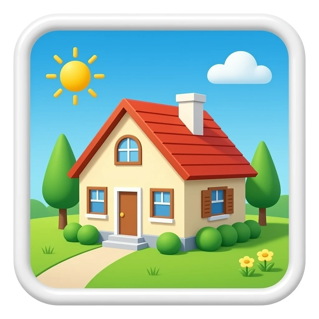 render house emoji