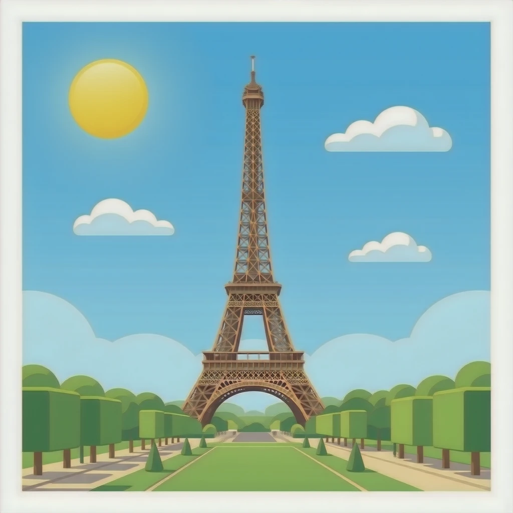 Tour  eiffel emoji
