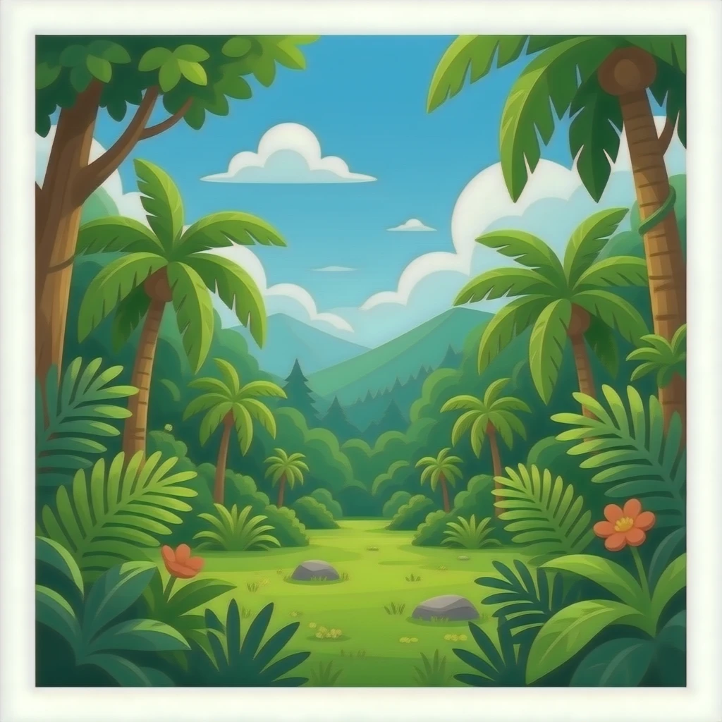 jungle emoji
