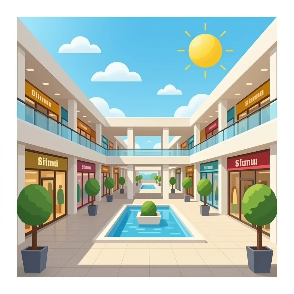 make a  inside mall emoji