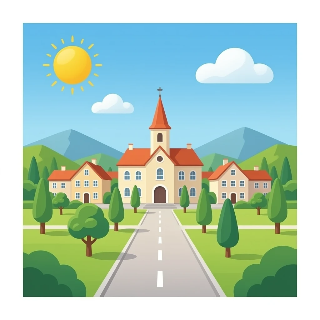 The town emoji | AI Emoji Generator