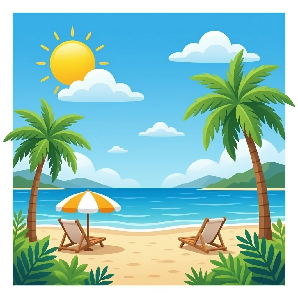 beach emoji