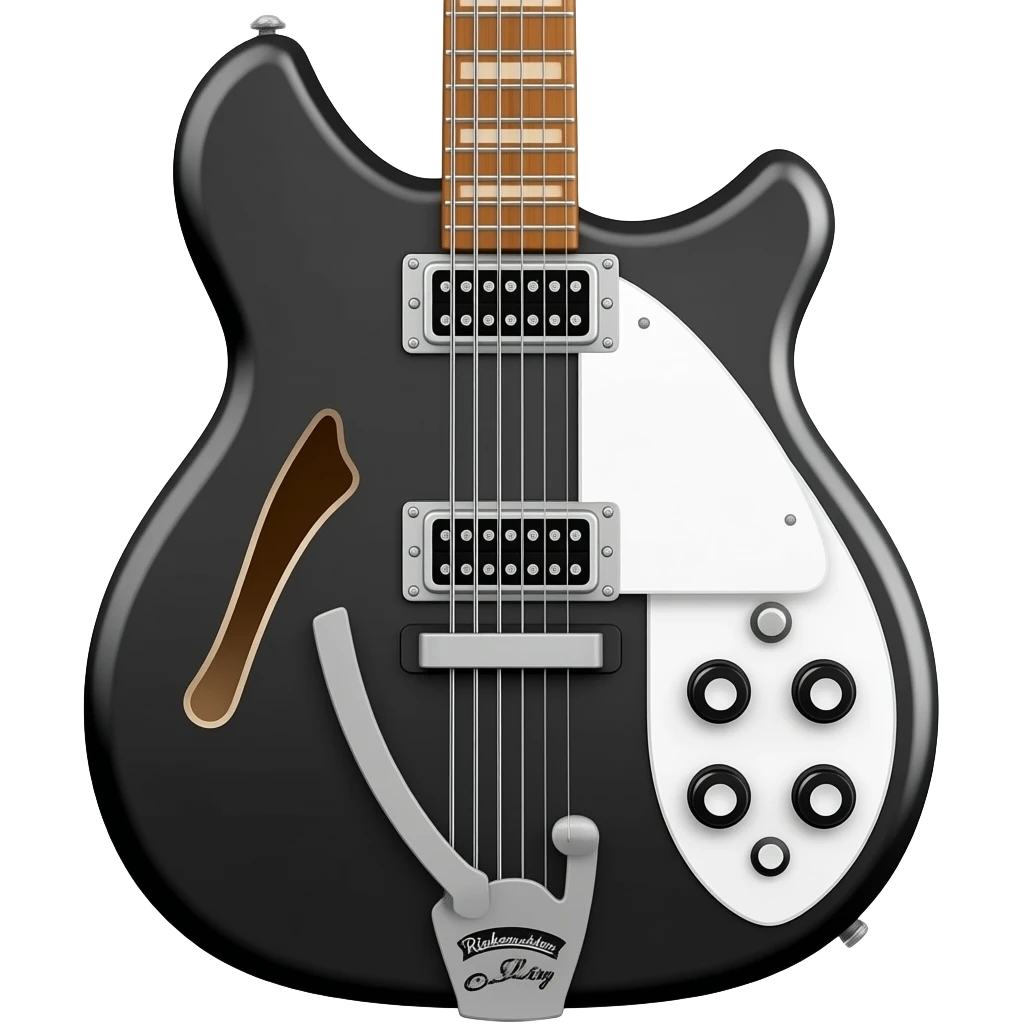 Black rickenbacker emoji