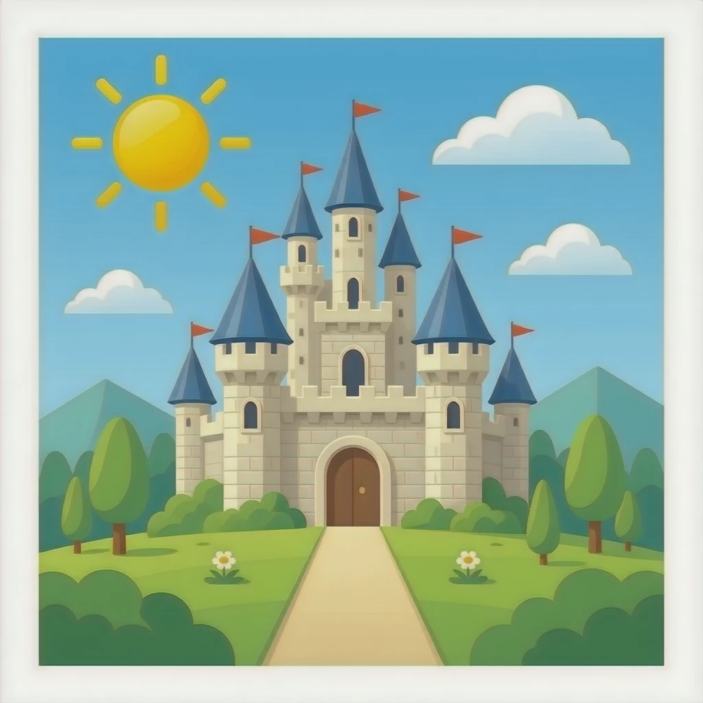turn castle emoji