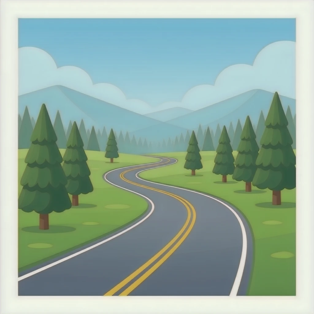 Winding emoji