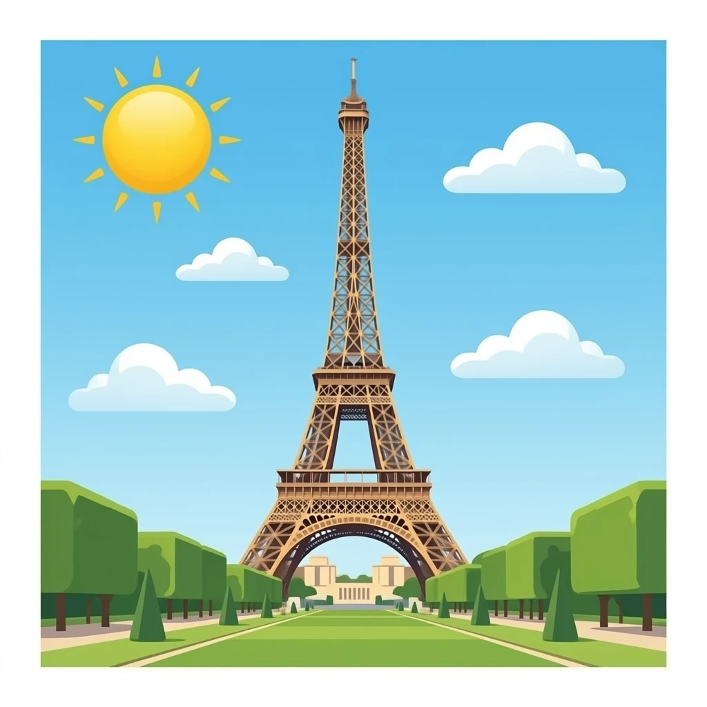 Eiffel Tower emoji