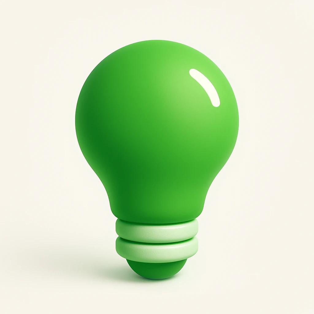 bulb emoji