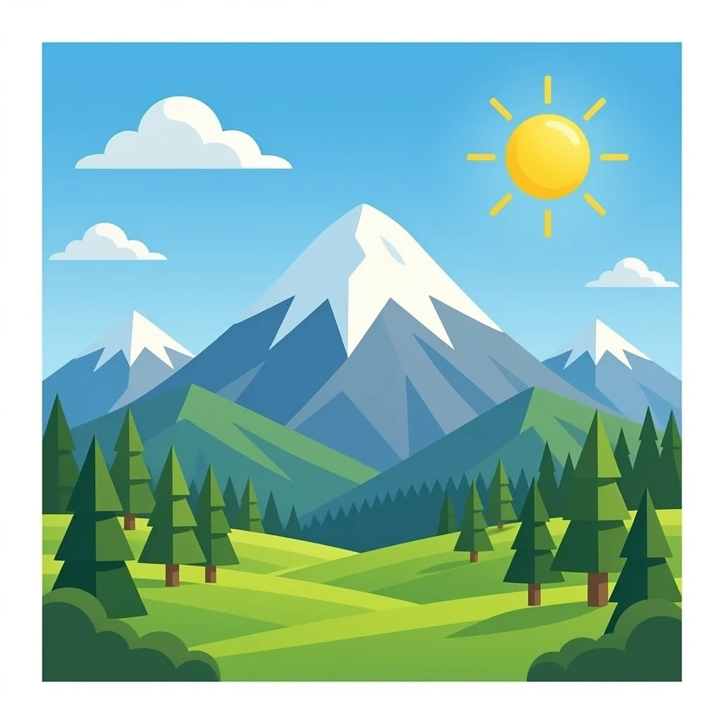 mountain emoji