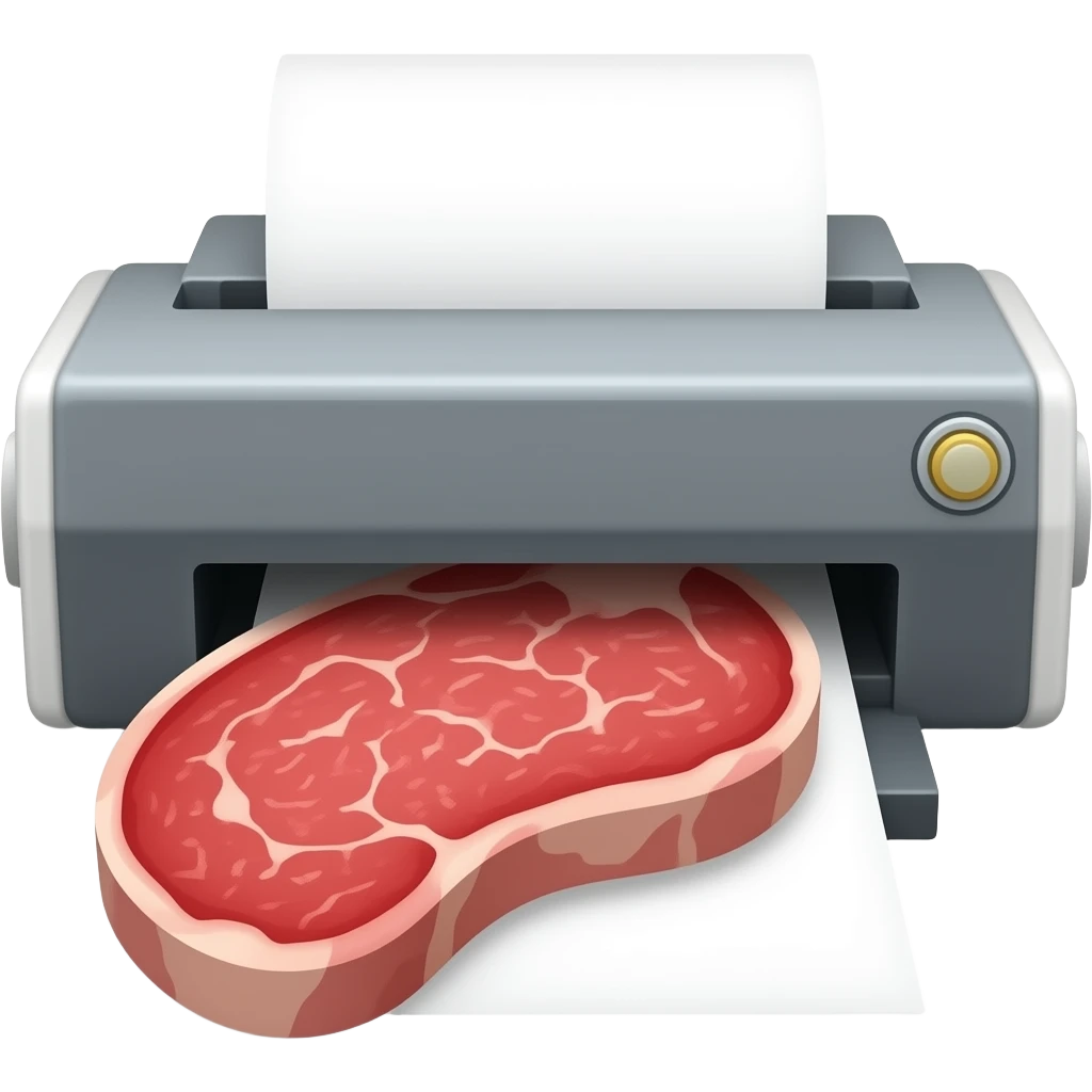 meat printer emoji
