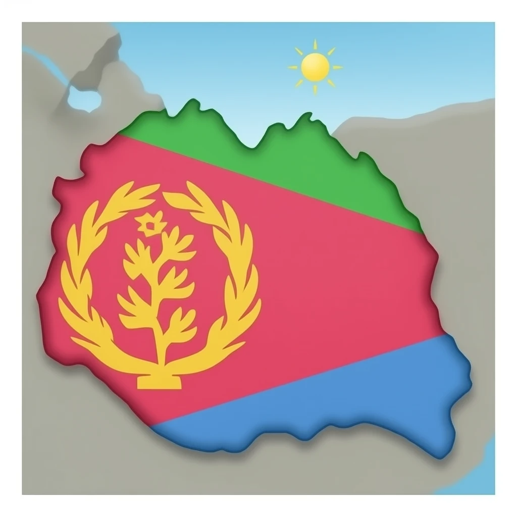 Eritrea Map emoji
