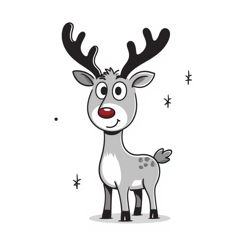 Reindeer emoji