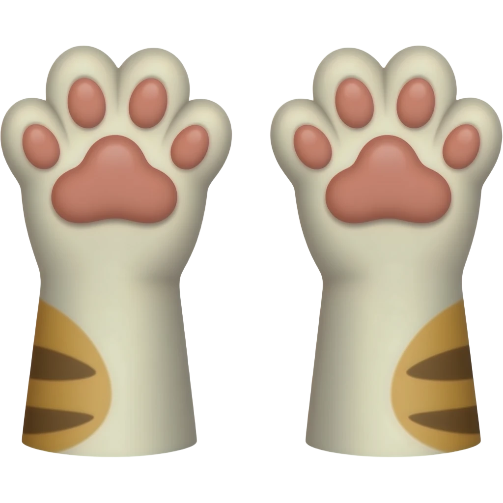 Cat paws emoji
