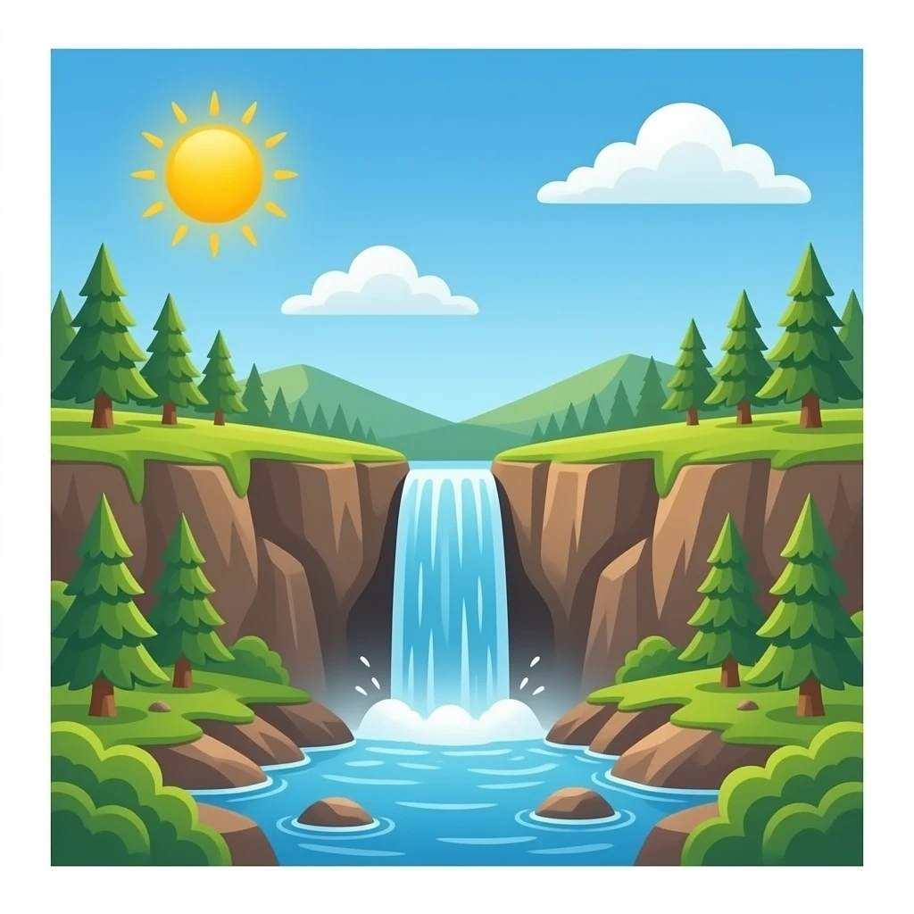 Cascade emoji